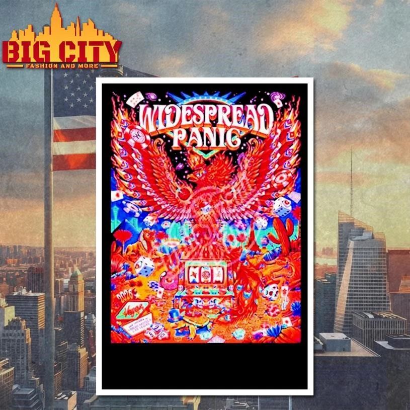 Widespread Panic 2026 Las Vegas Show At The Theater At Virgin Hotels Las Vegas On May 8 2026 shirt
