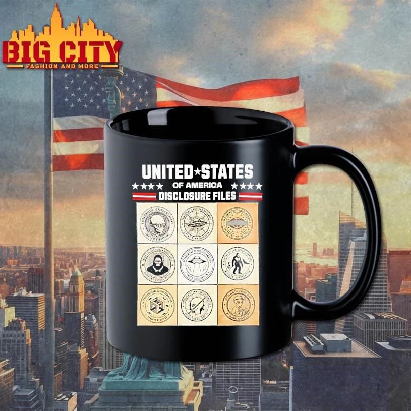 Ufo Alien Bigfoot United States Of America Disclosure Files Shirt