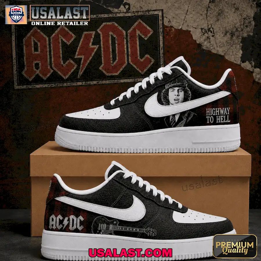 AC/DC Highway To Hell Air Force 1 Shoes