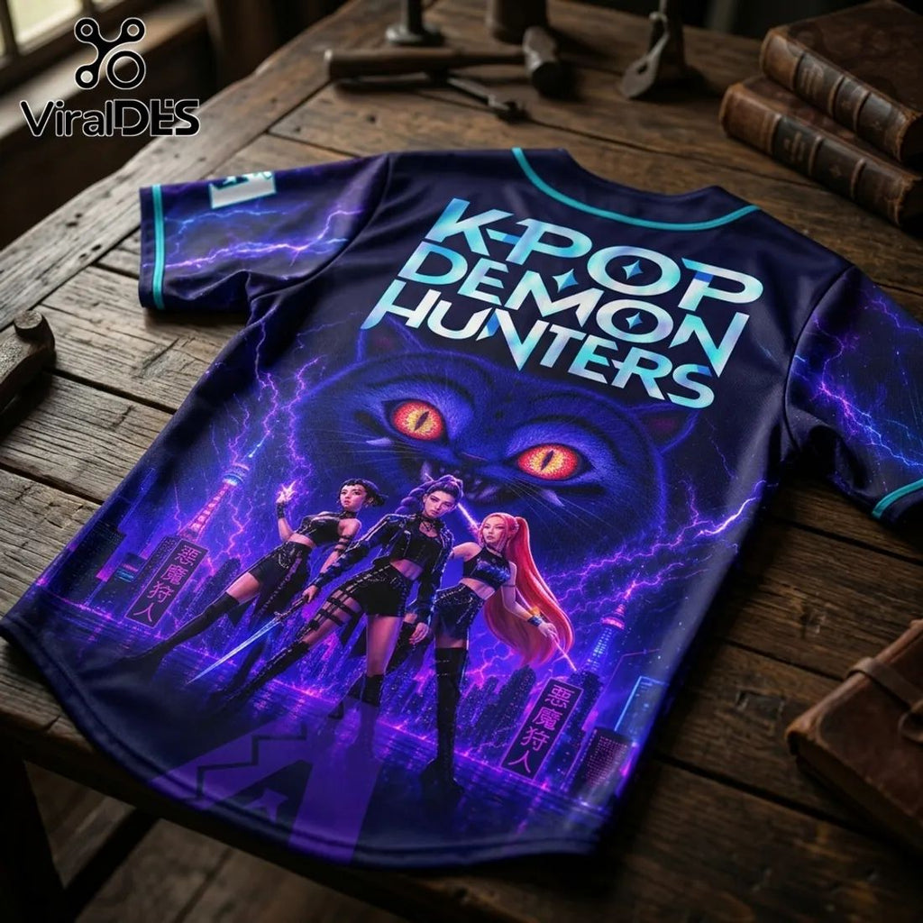 Kpop Demon Hunters Arizona Diamondbacks Jersey