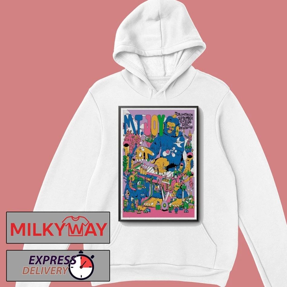 Mt. Joy Event Toronto On Sept 12 2026 Poster shirt