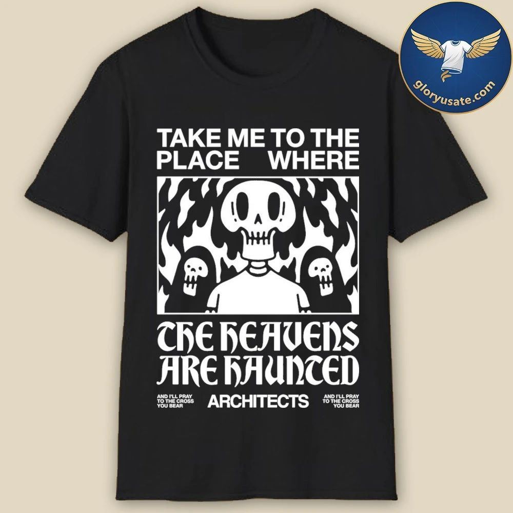 Architects Broken Mirror Tour 2026 Broken Mirror Heavens Shirt
