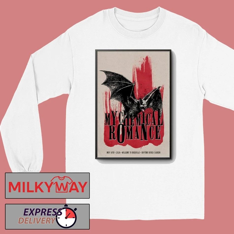 My Chemical Romance In Daytona Beach FL On May 10 2026 Poster shirt