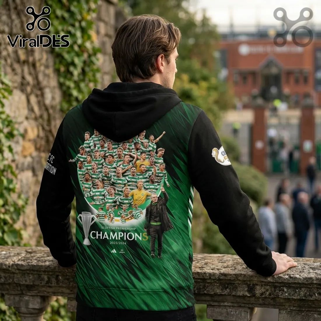 Celtic FC Scottish Premiership Champions 2025/2026 Hoodie