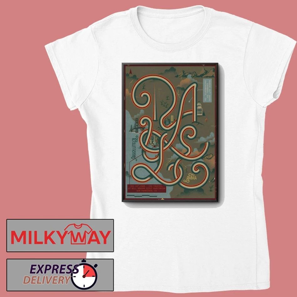 Raye San Francisco CA 5 10 2026 Poster shirt