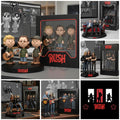 Rush Band Miniature 3D Character Collector Sculpture