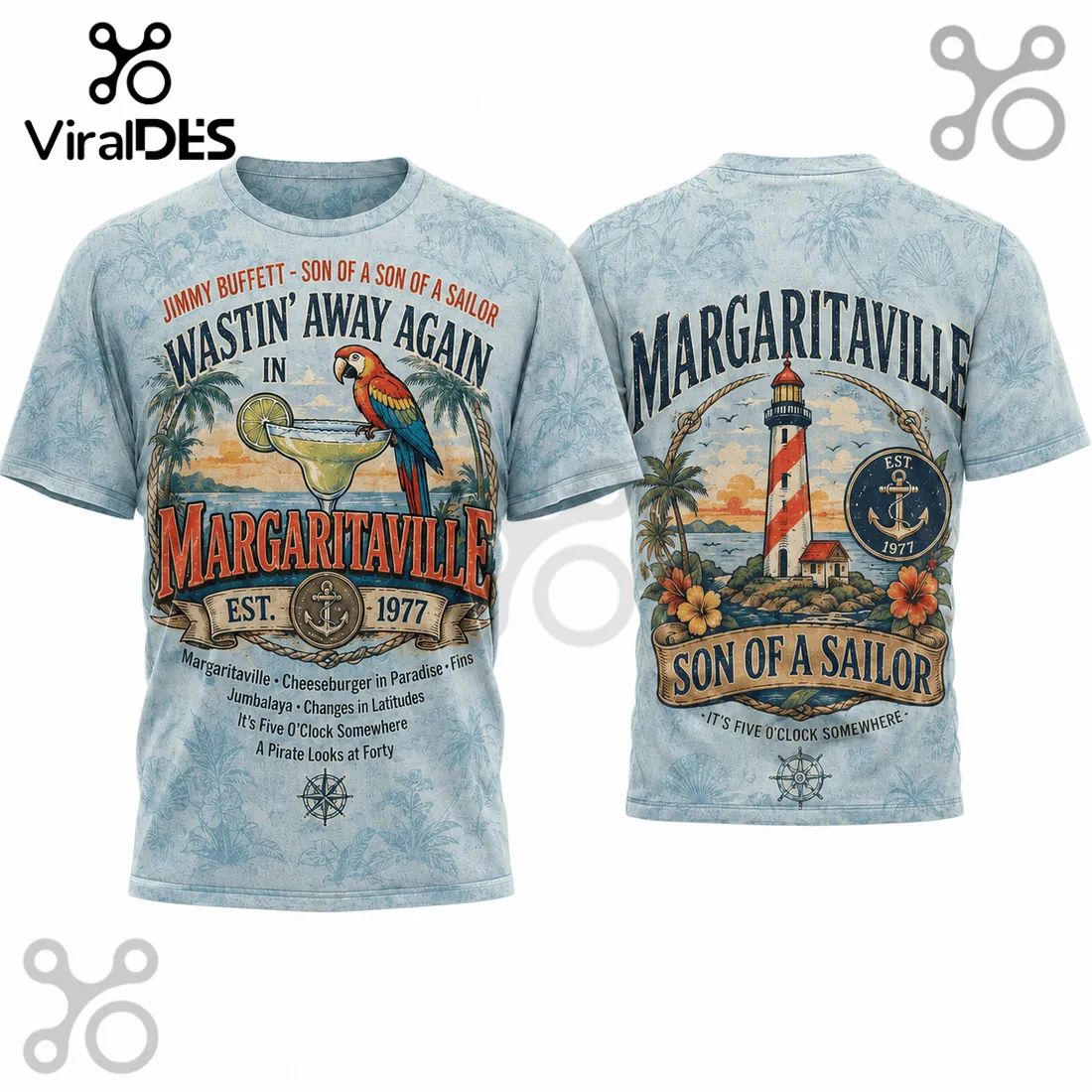 Premium Jimmy Buffett Margaritaville Son of a Sailor Shirt