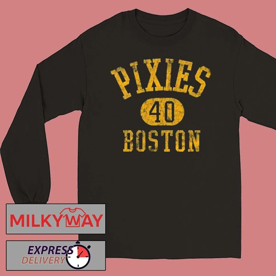 Pixies P40 Asia Tour 2026 Exclusive Merch Collegiate shirt