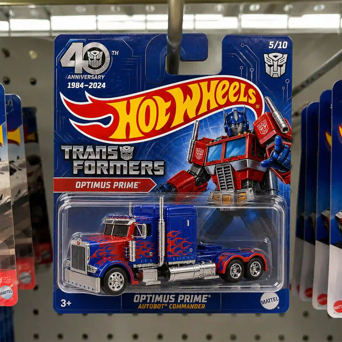 Wheels Transformers Optimus Prime 40th Anniversary Collector Truck