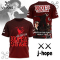 J-Hope Hope On The Stage Tour Maroon T-Shirt