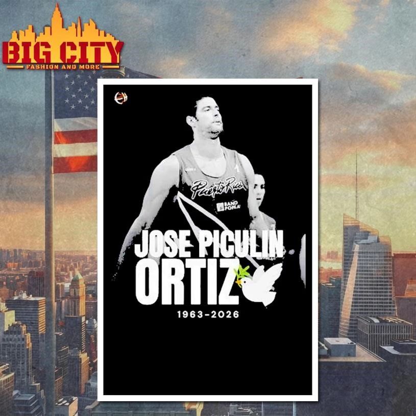 Rip Jose Ortiz 1963-2026 Shirt