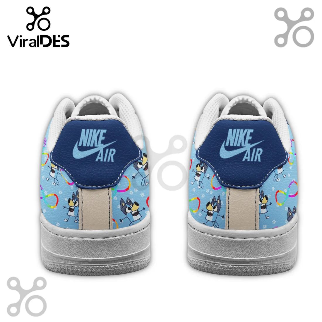 Bluey x Autism Acceptance Custom Air Force 1 Shoes 2026