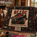 AC/DC Sydney 1973 Commemorative Quilt Blanket