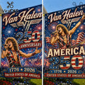 Van Halen x America 250 Years of Freedom 1776-2026 Garden Flag