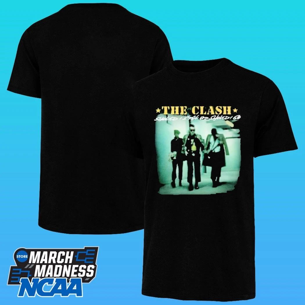 The Clash Should I Stay Or Should I Go Black Dragon Shirt