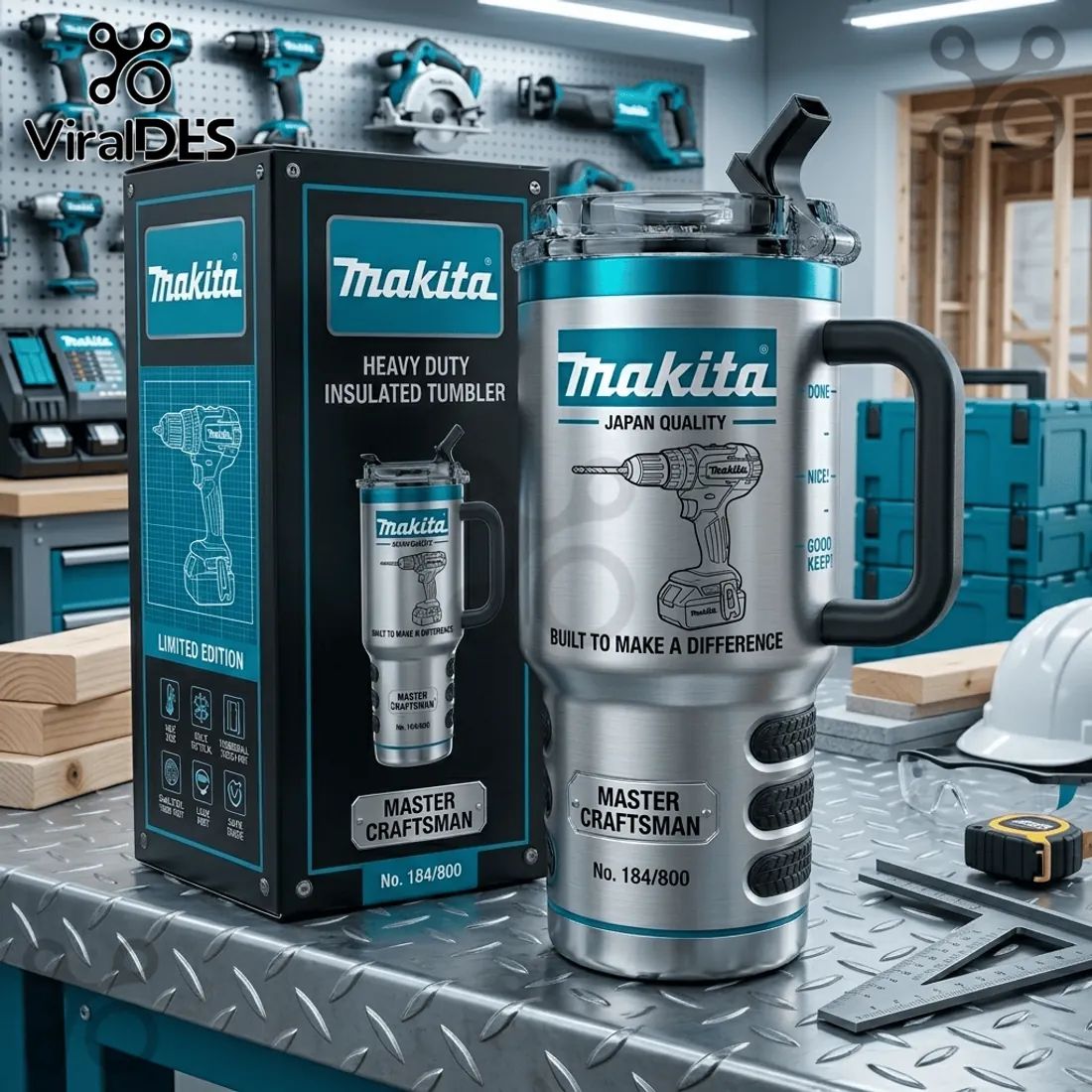 Makita Limited Edition Master Craftsman Stanley Tumbler 40oz