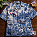 Tennessee Titans Vintage Tropical Hawaiian Shirt