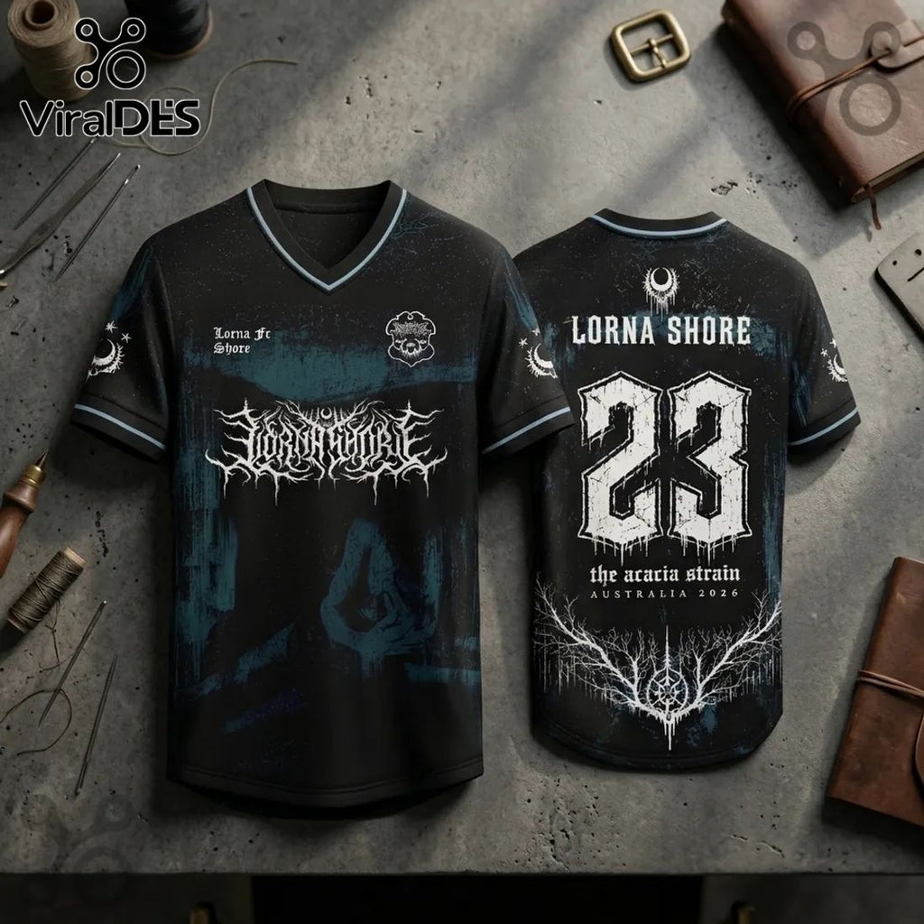 Lorna Shore x The Acacia Strain Australia 2026 Football Jersey