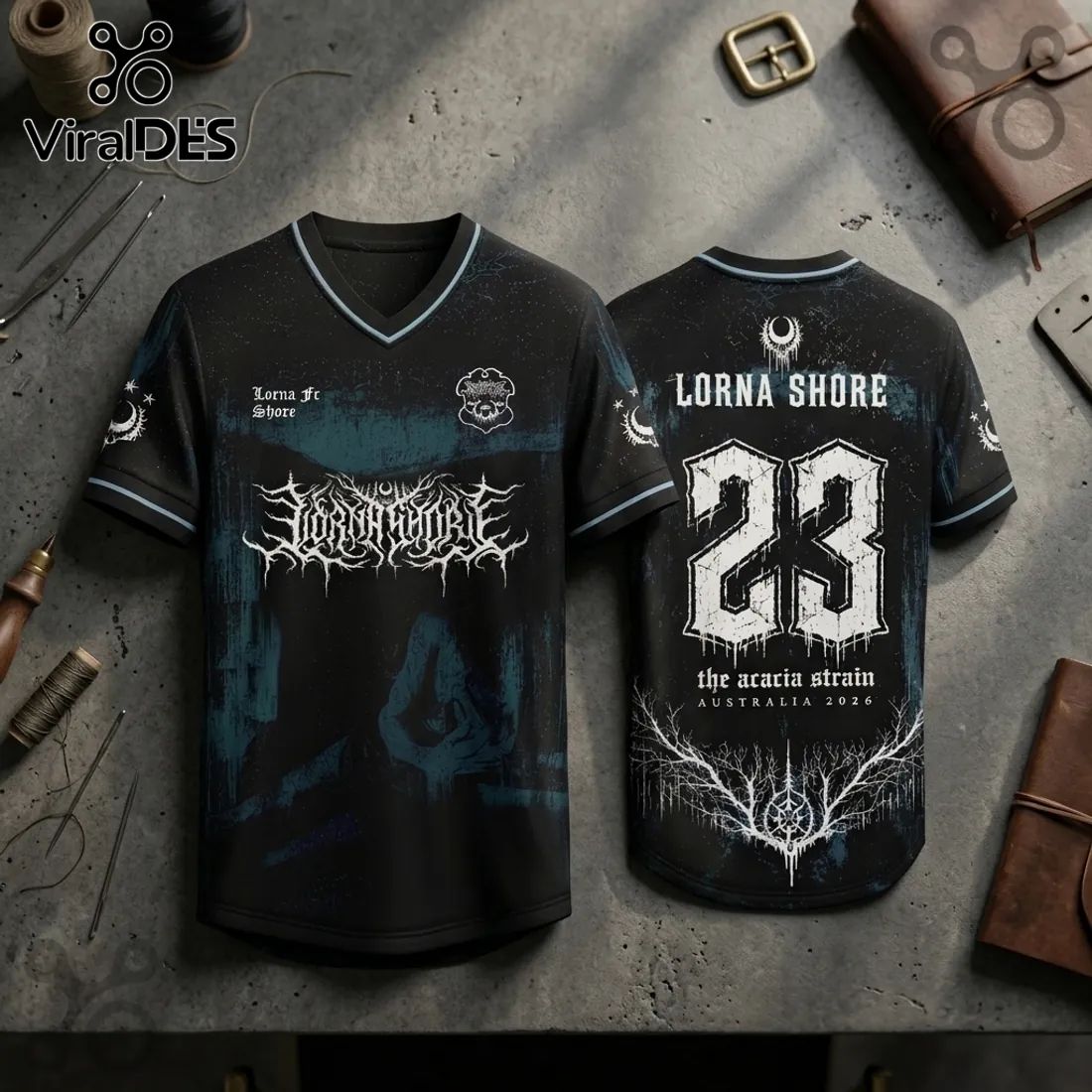 Lorna Shore x The Acacia Strain Australia 2026 Football Jersey