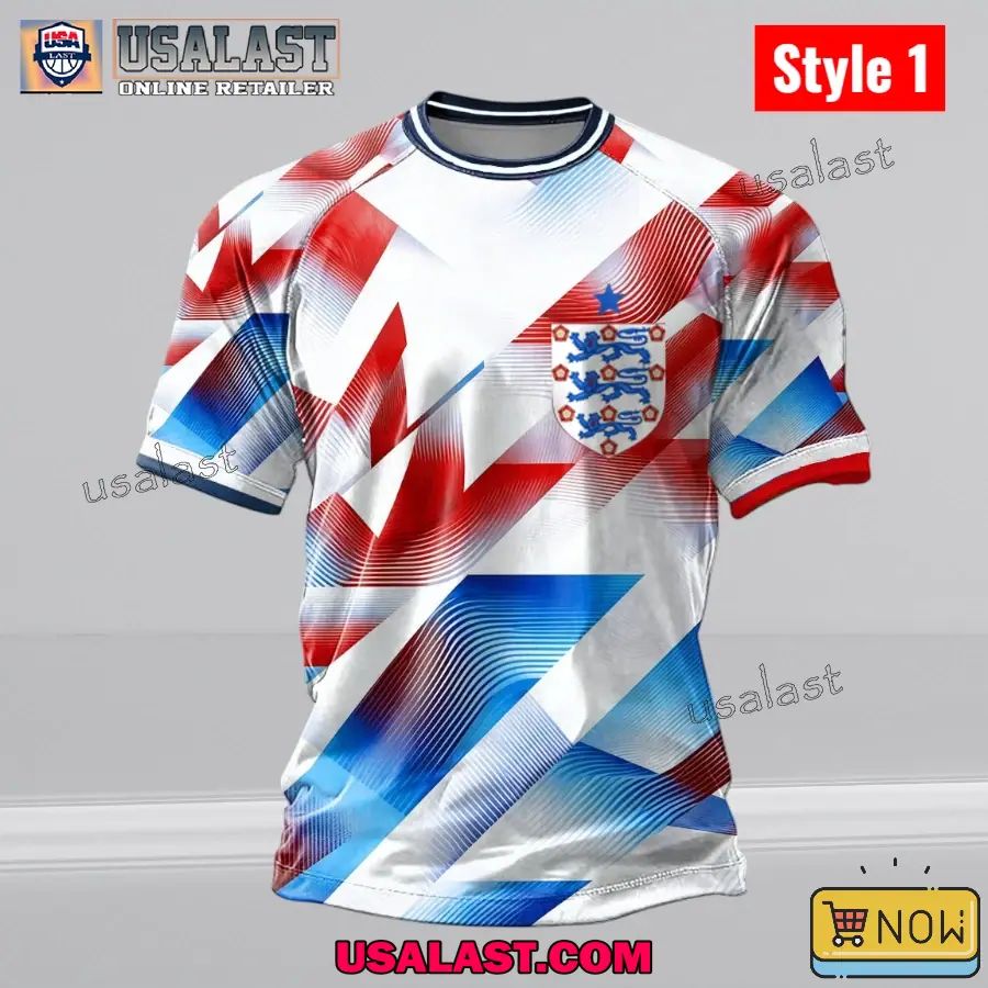 England Football WC 2026 Sport 3D T-Shirt