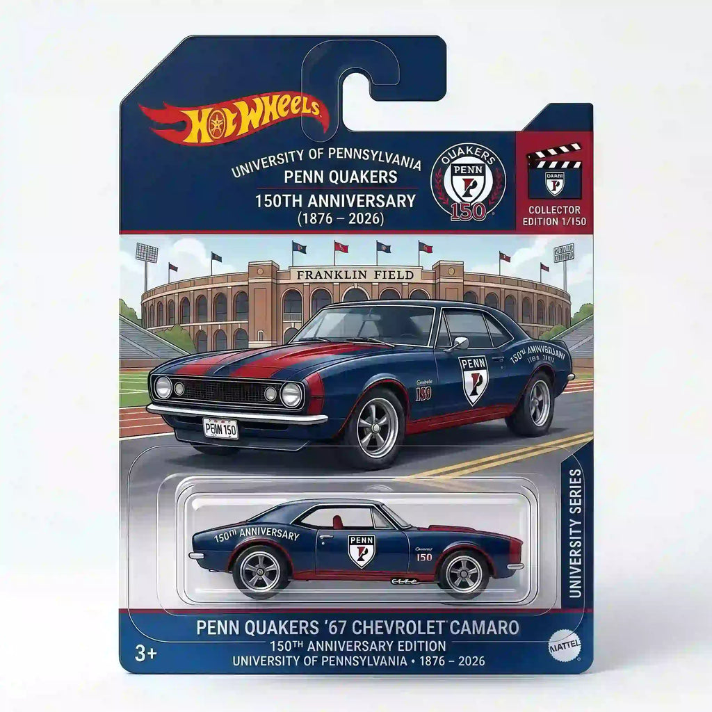 Wheels University Of Pennsylvania Penn Quakers 150th Anniversary Chevrolet Camaro