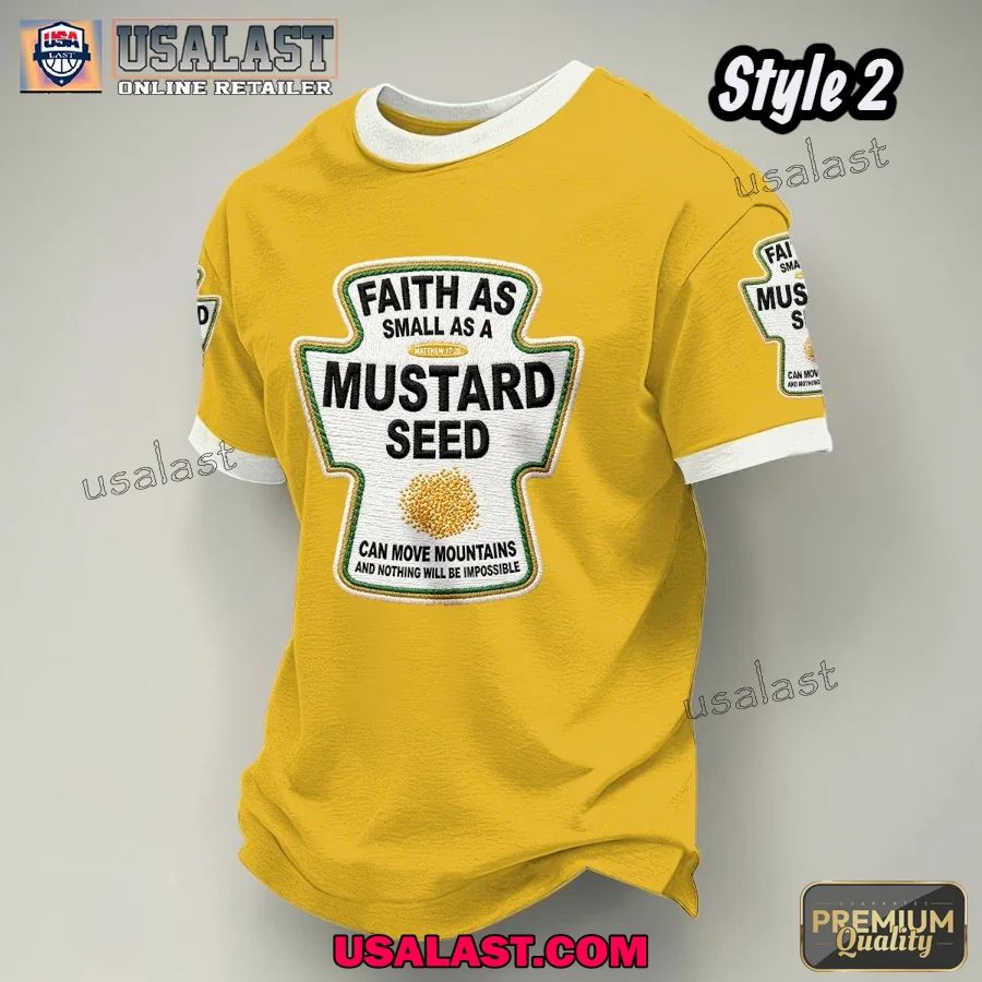 Christian Faith As Small As A Mustard Seed Casual T-Shirt
