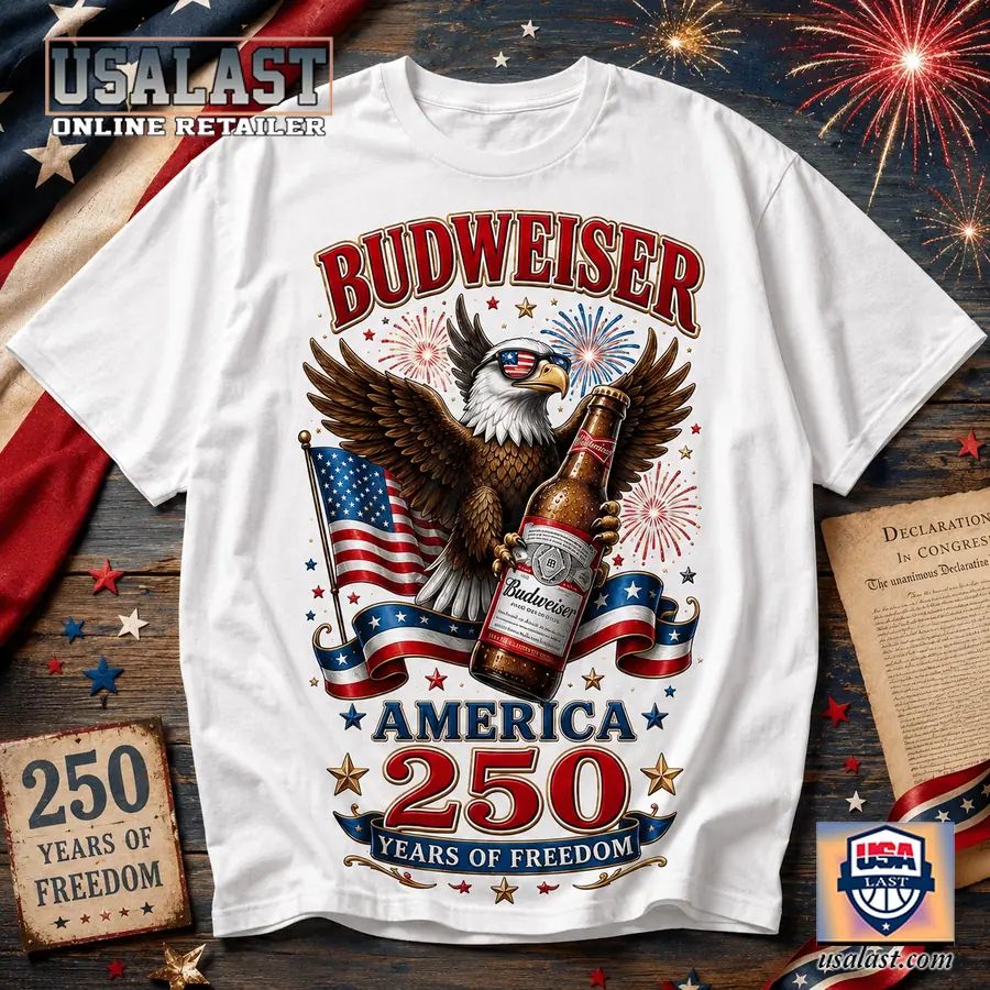 Budweiser American 250th Anniversary 3D T-Shirt
