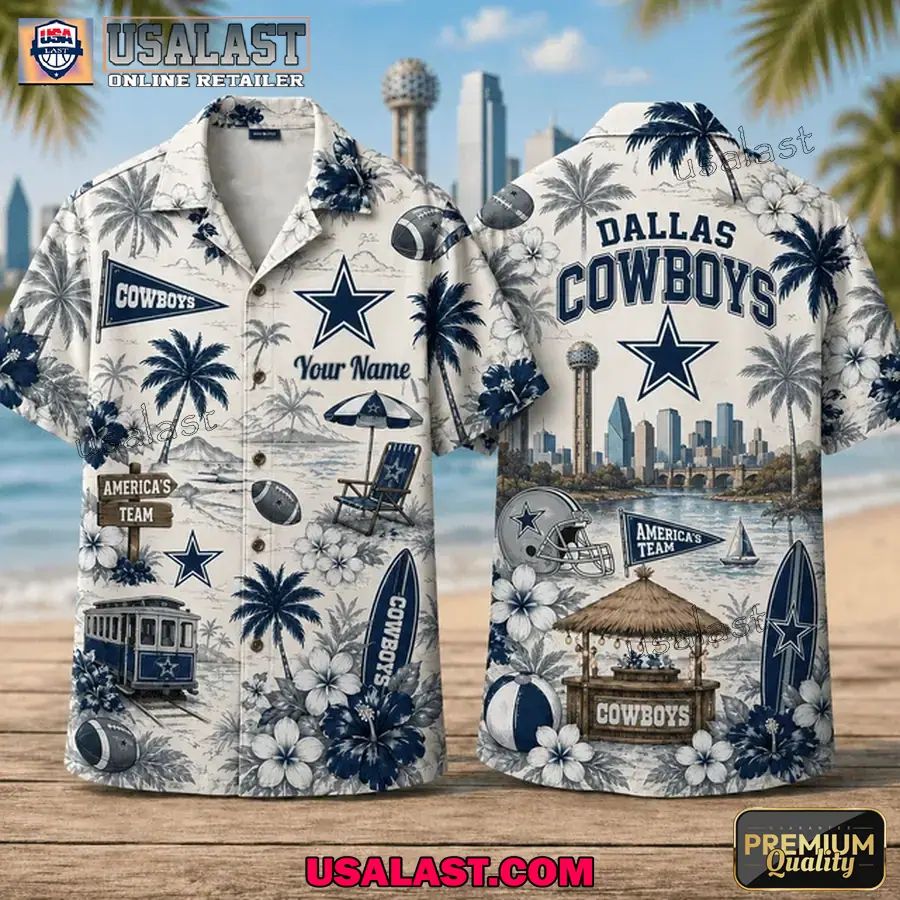 Dallas Cowboys Summer Vibes Custom Hawaiian Shirt