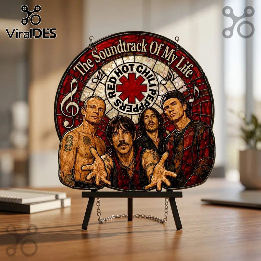 Red Hot Chili Peppers The Soundtrack Of My Life Suncatcher