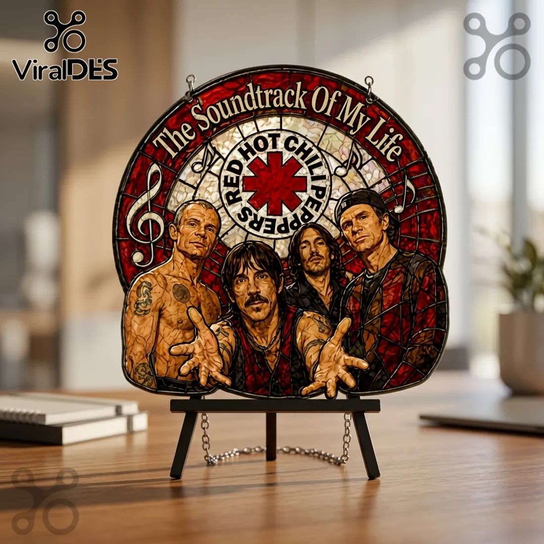 Red Hot Chili Peppers The Soundtrack Of My Life Suncatcher