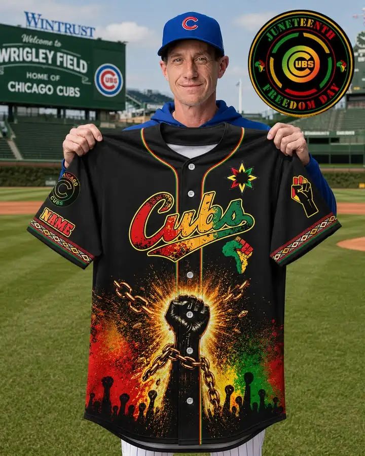 Chicago Cubs x Juneteenth Day Limited Edition 2026 Jersey