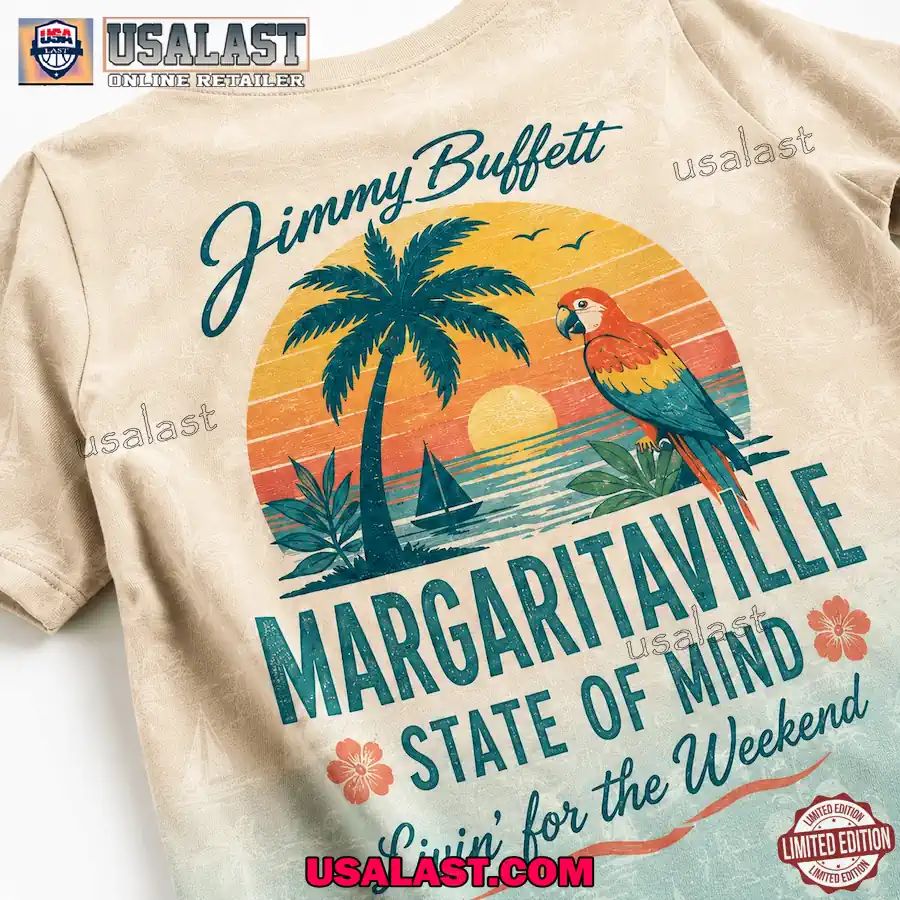 Jimmy Buffett Tropical Weekend Vibes 3D Shirt