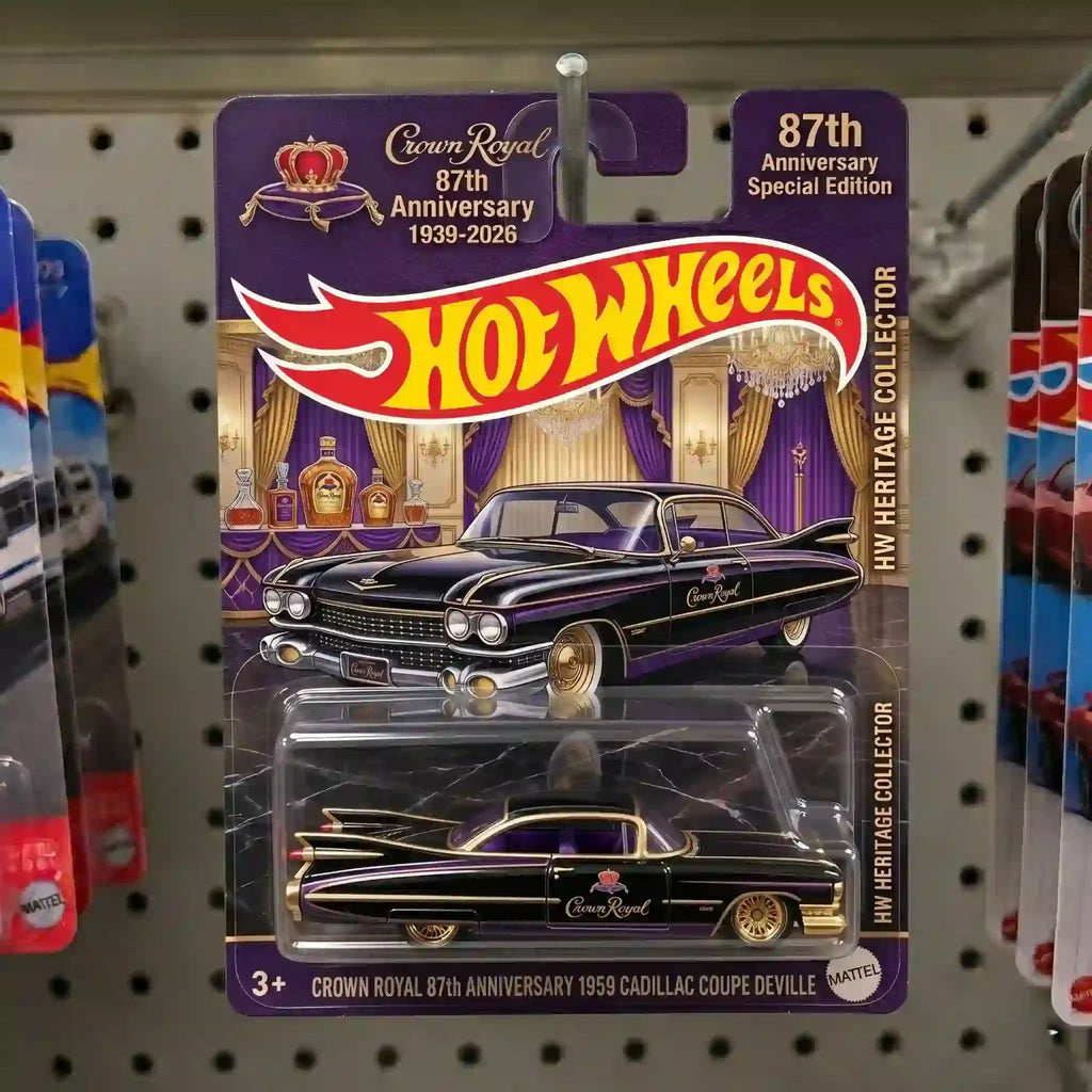 Wheels Crown Royal 87th Anniversary Jada Toys Pink Slips Cadillac 1959