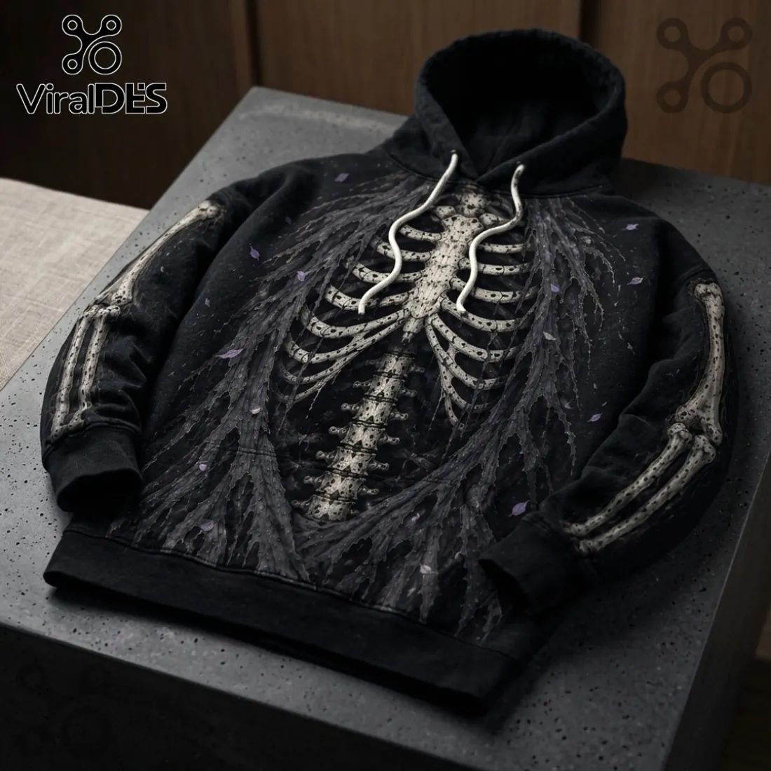 No Face Kaonashi Skeleton Streetwear Hoodie