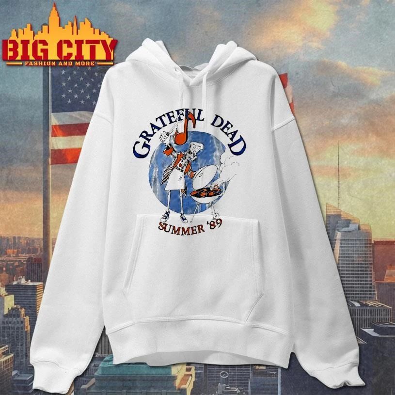 Skeleton Chef Grateful Dead Summer 89 Shirt