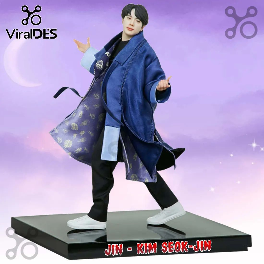 BTS Jin Kim Seok-Jin Hanbok Acrylic Plaque