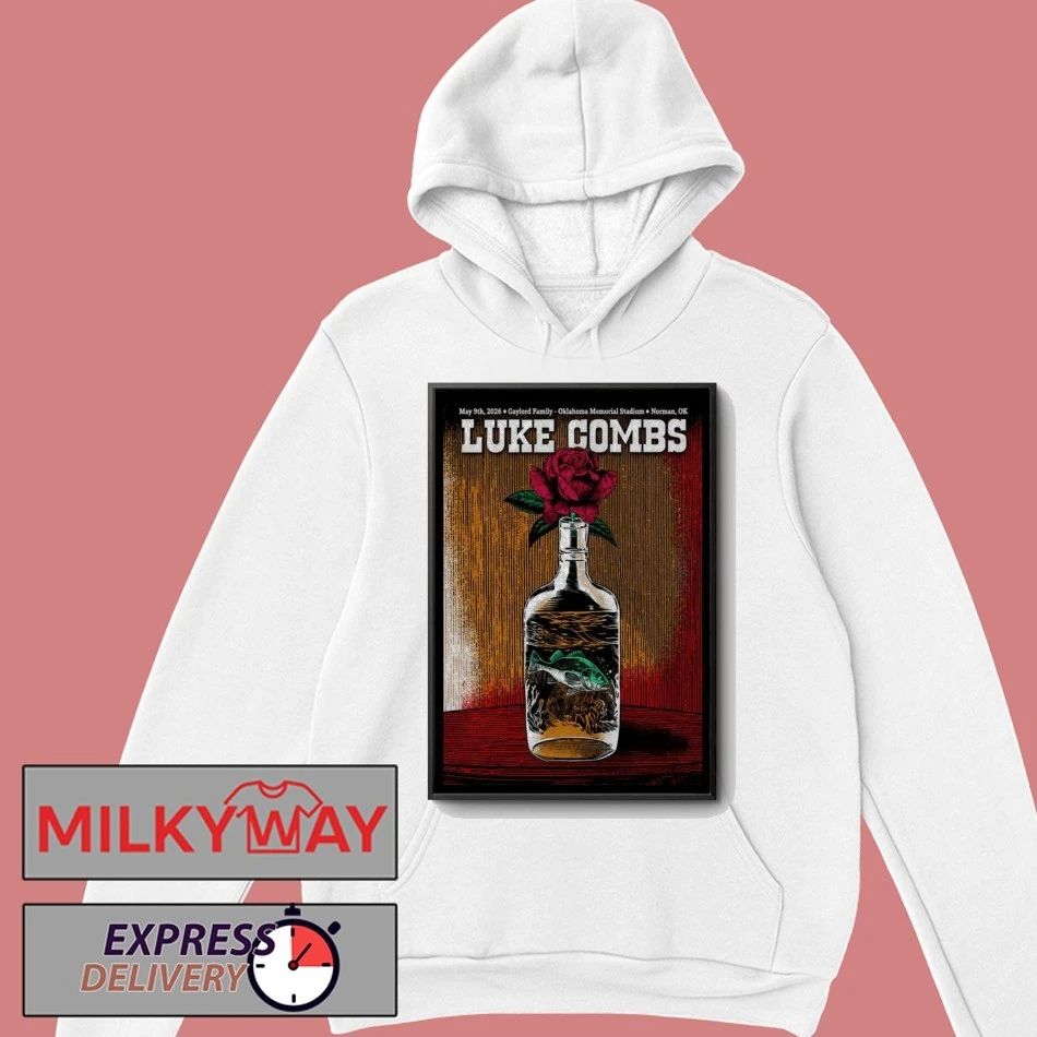 TOUR Luke Combs May 9 2026 Norman OK Poster shirt