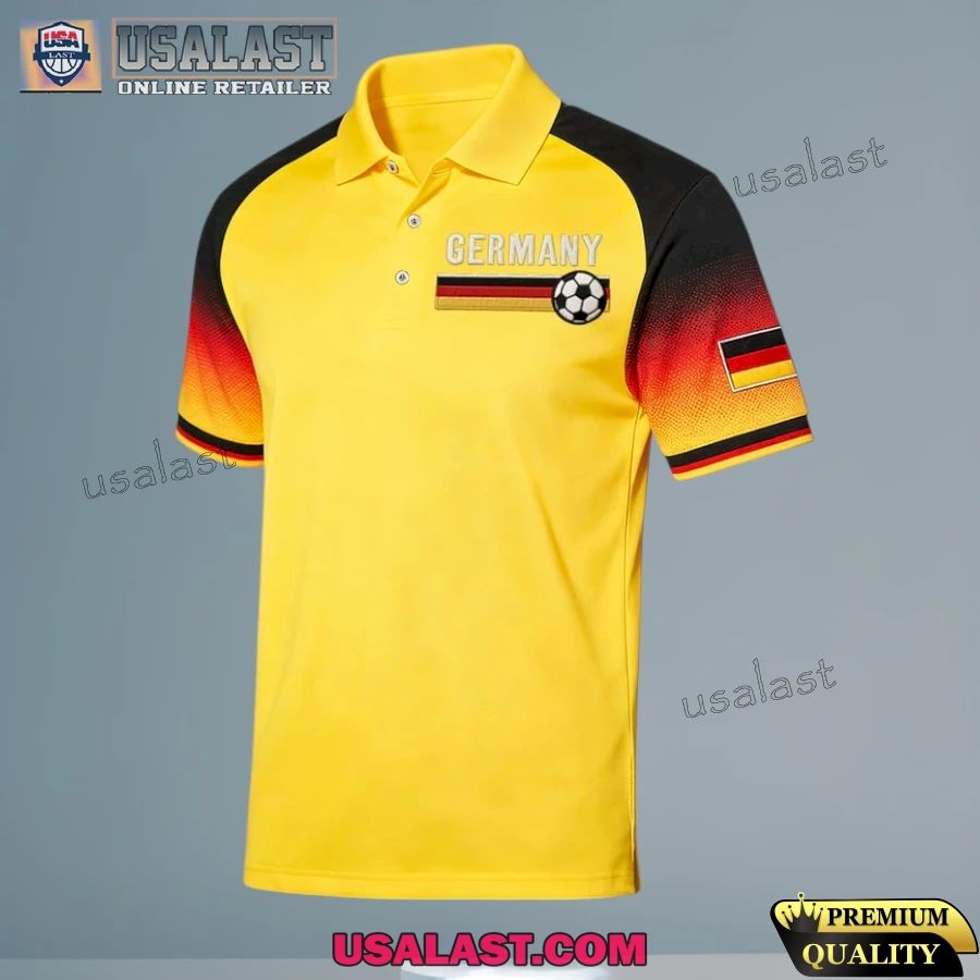 German Soccer 2026 World Cup Premium Polo Shirt
