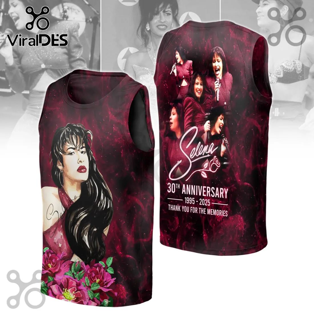 Selena 30th Anniversary Commemorative Tribute 3D T-Shirt