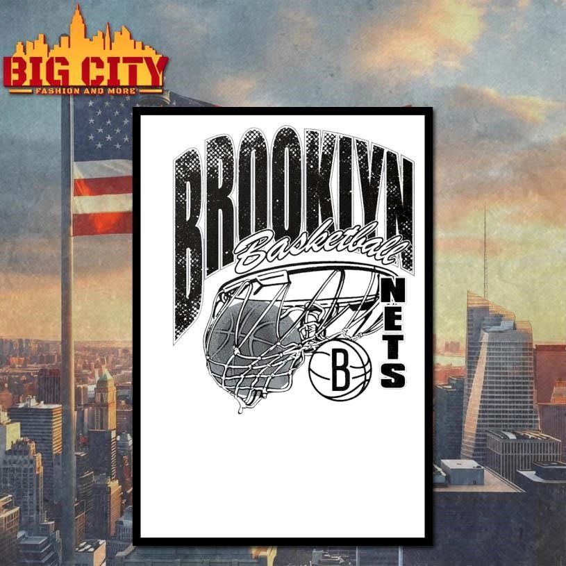 Brooklyn Nets Script Swish Shirt