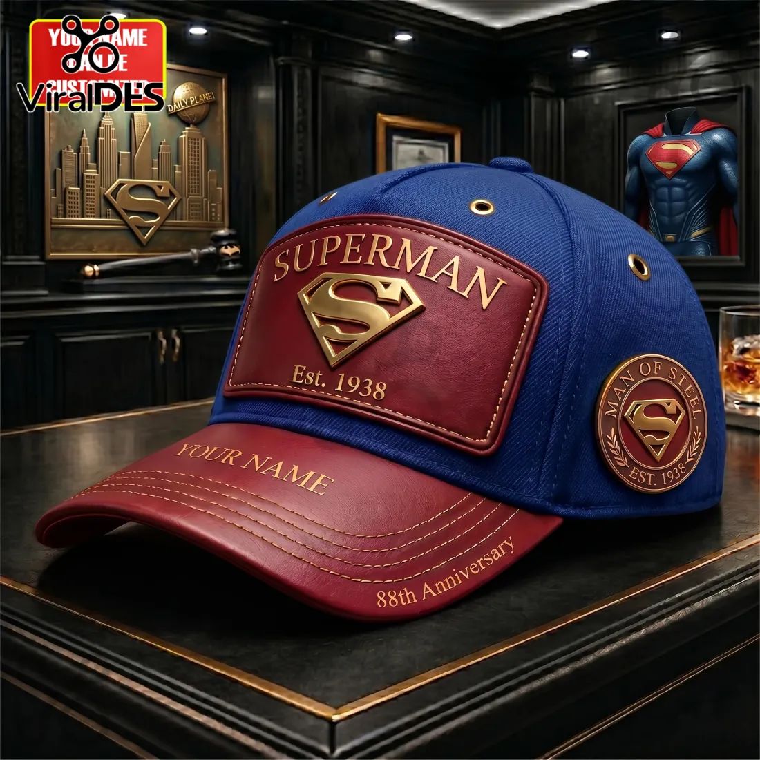 Superman 2026 88th Anniversary Limited Edition Cap