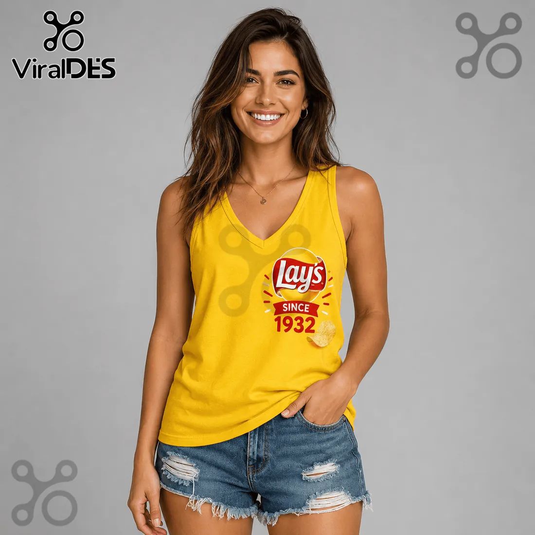 Lays Classic Potato Chips V-Neck Tank Top