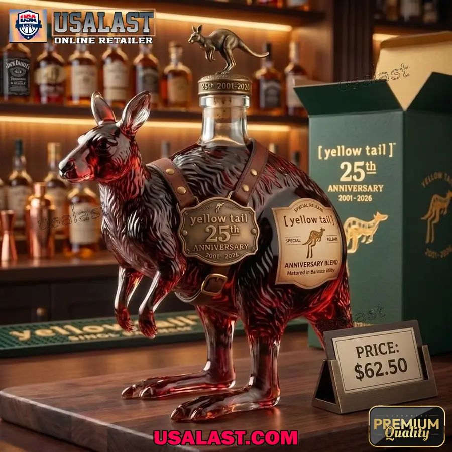 Yellow Tail 25th Anniversary Special Release Decanter