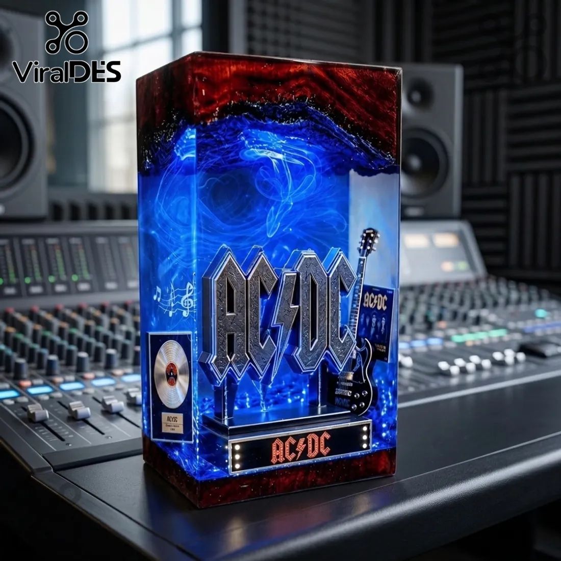 AC/DC LED Epoxy Resin Night Light