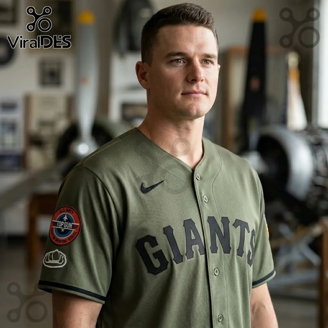 Gun x San Francisco Giants Limited Edition Military Baseball Jersey