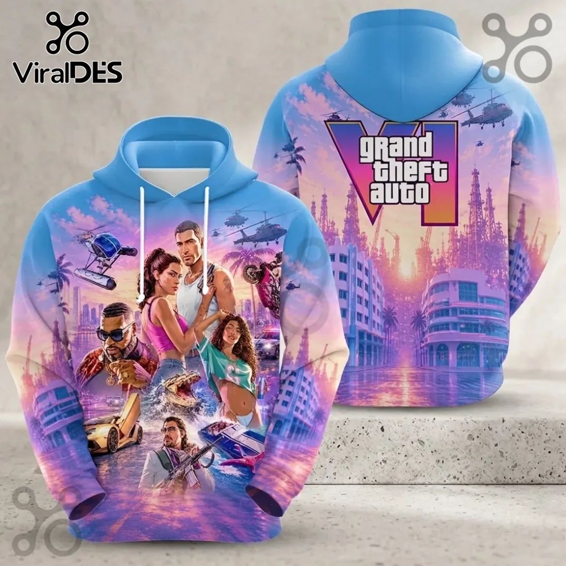 Grand Theft Auto VI Vice City Limited Edition Hoodie