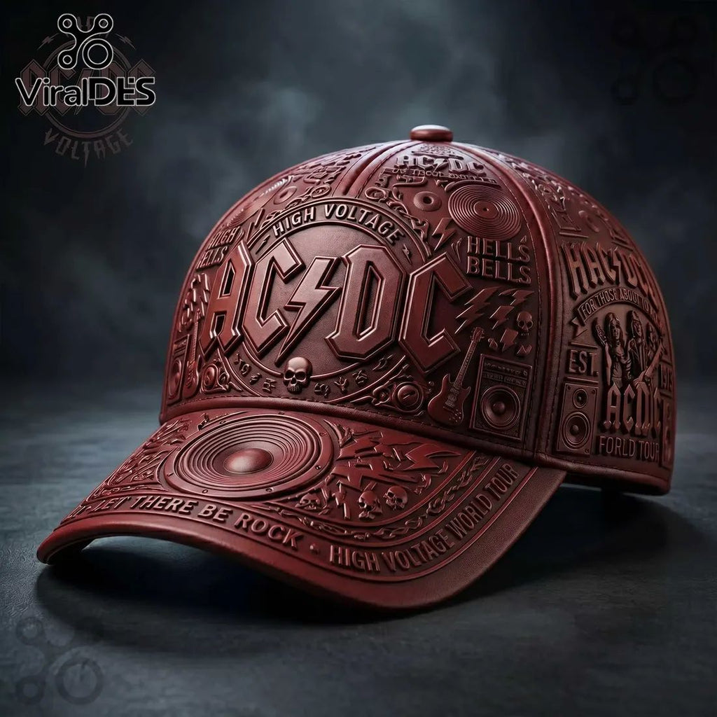 AC/DC Hells Bells High Voltage World Tour Baseball Cap