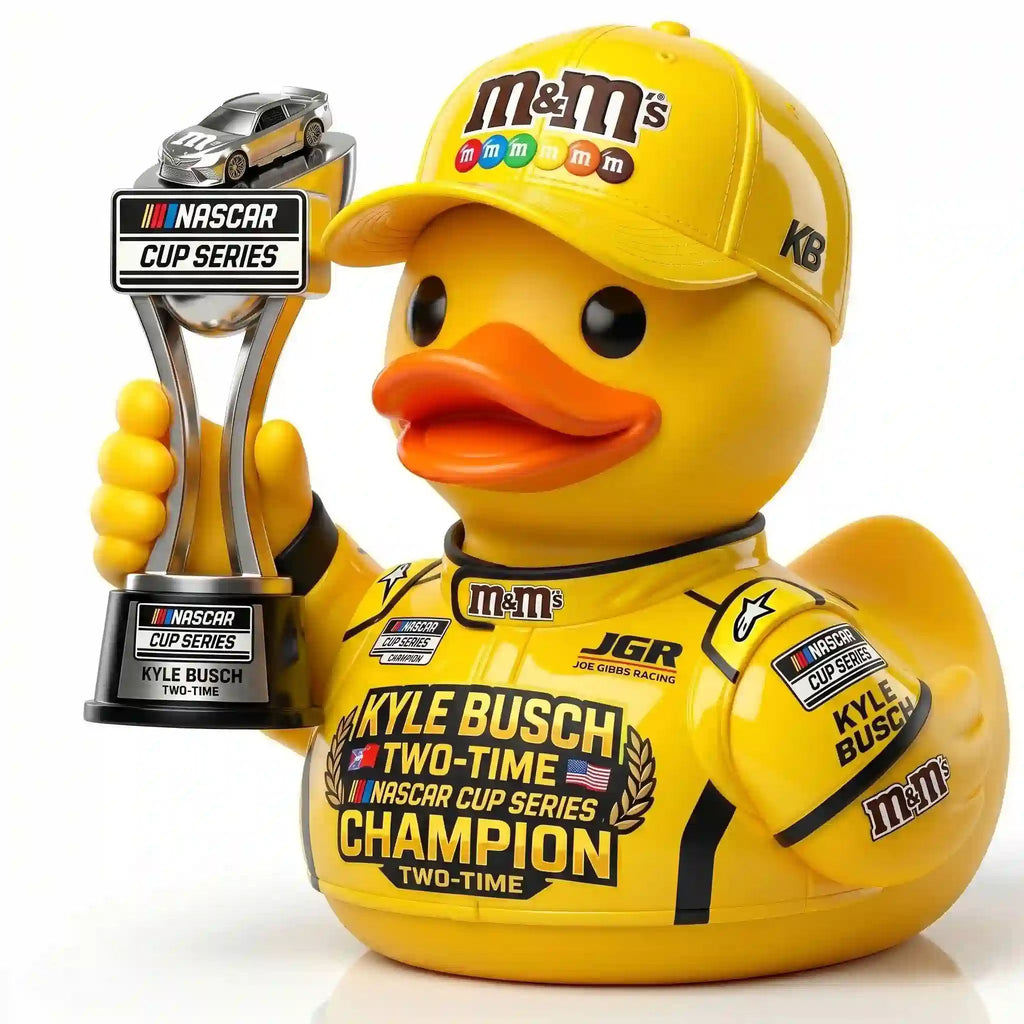 Kyle Busch Two-time NASCAR Cup Series Champion Resin Duck