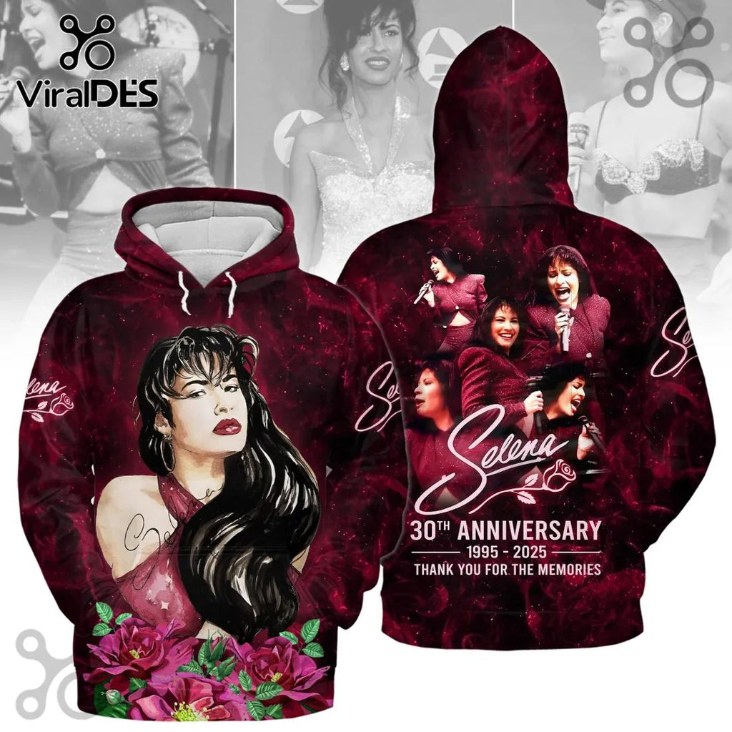 Selena 30th Anniversary Commemorative Tribute 3D T-Shirt