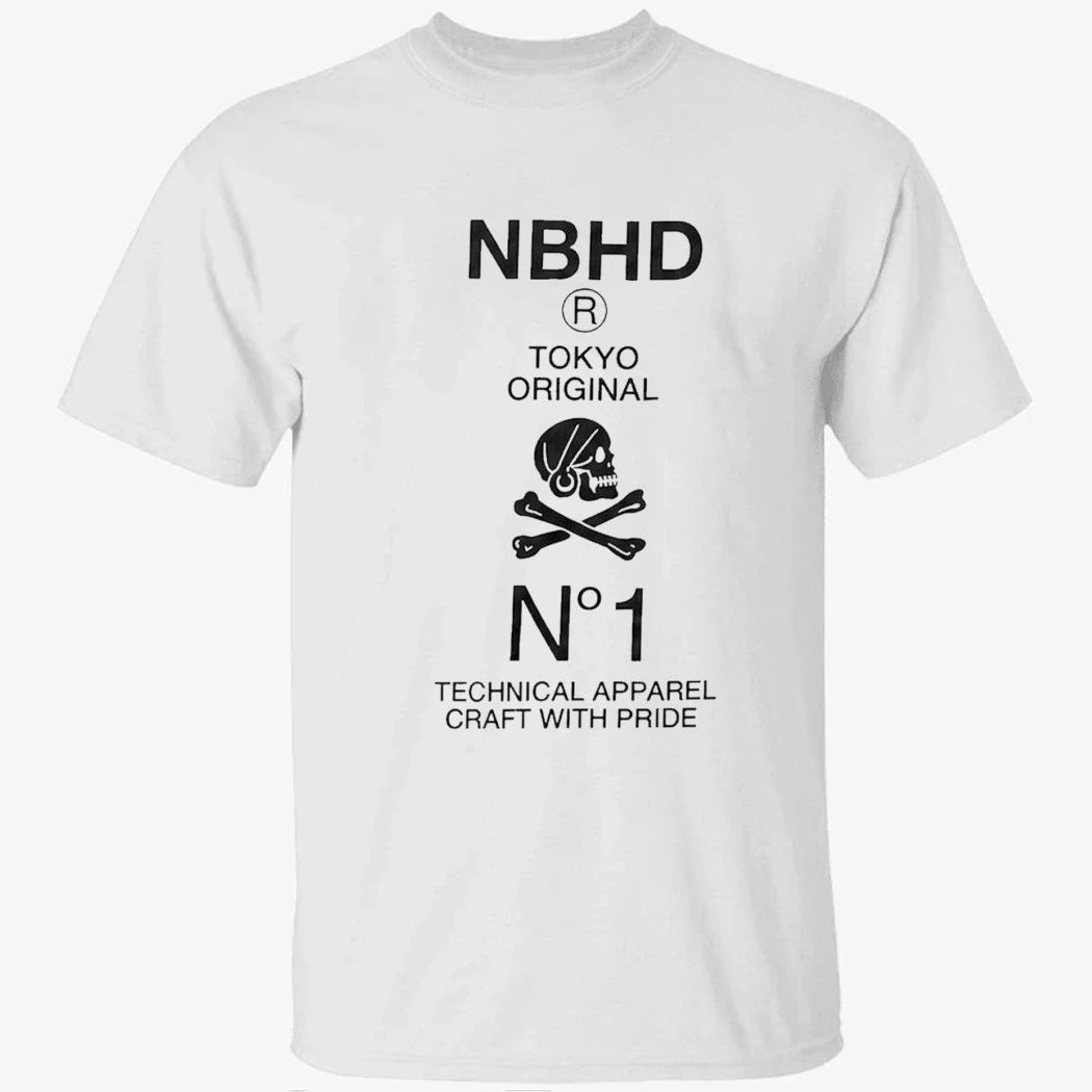 Louis Tomlinson Neighborhood NBHD Tokyo Original NH-1 Skull Shirt